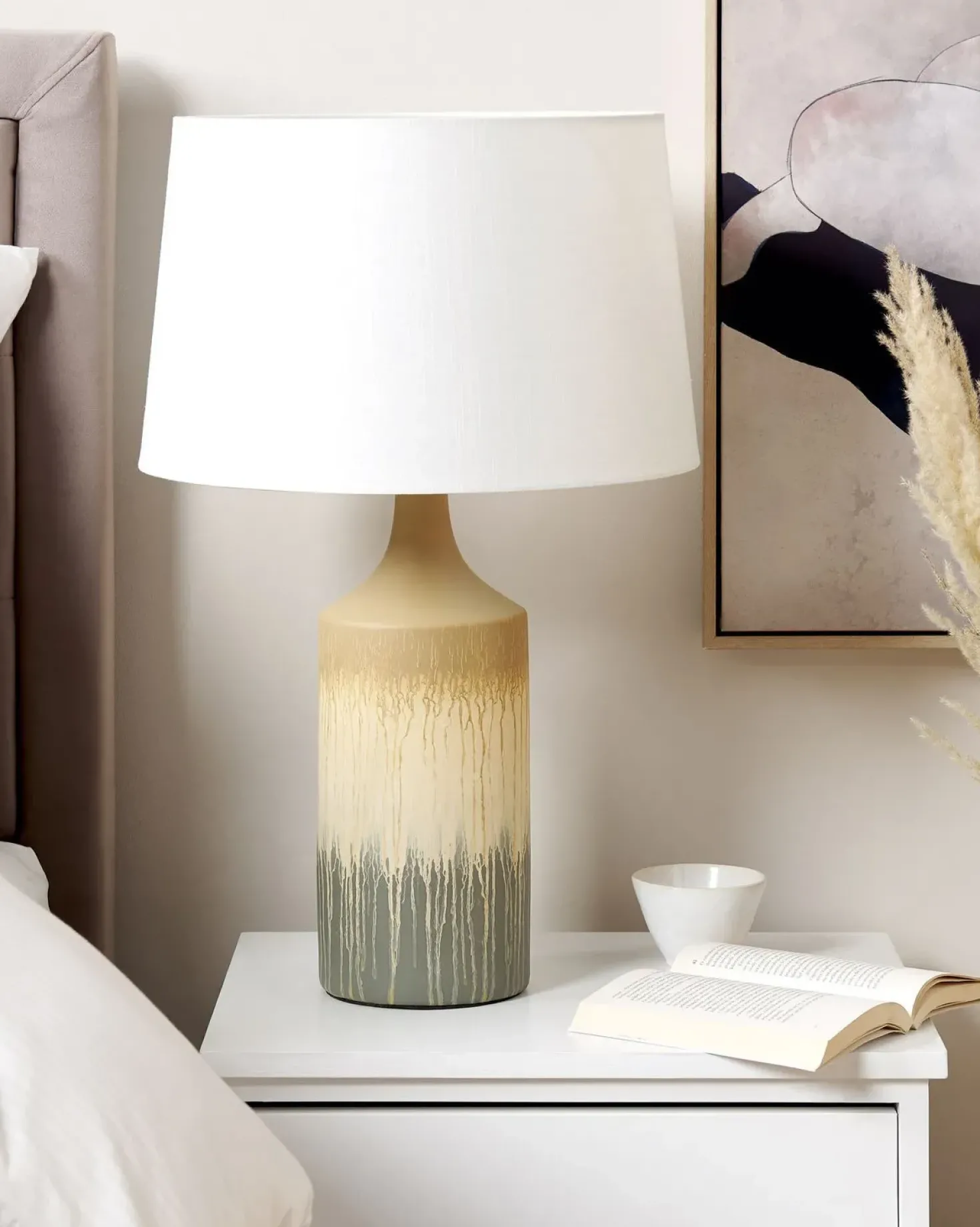 Lampada da tavolo CALVAS Ceramica Multicolore