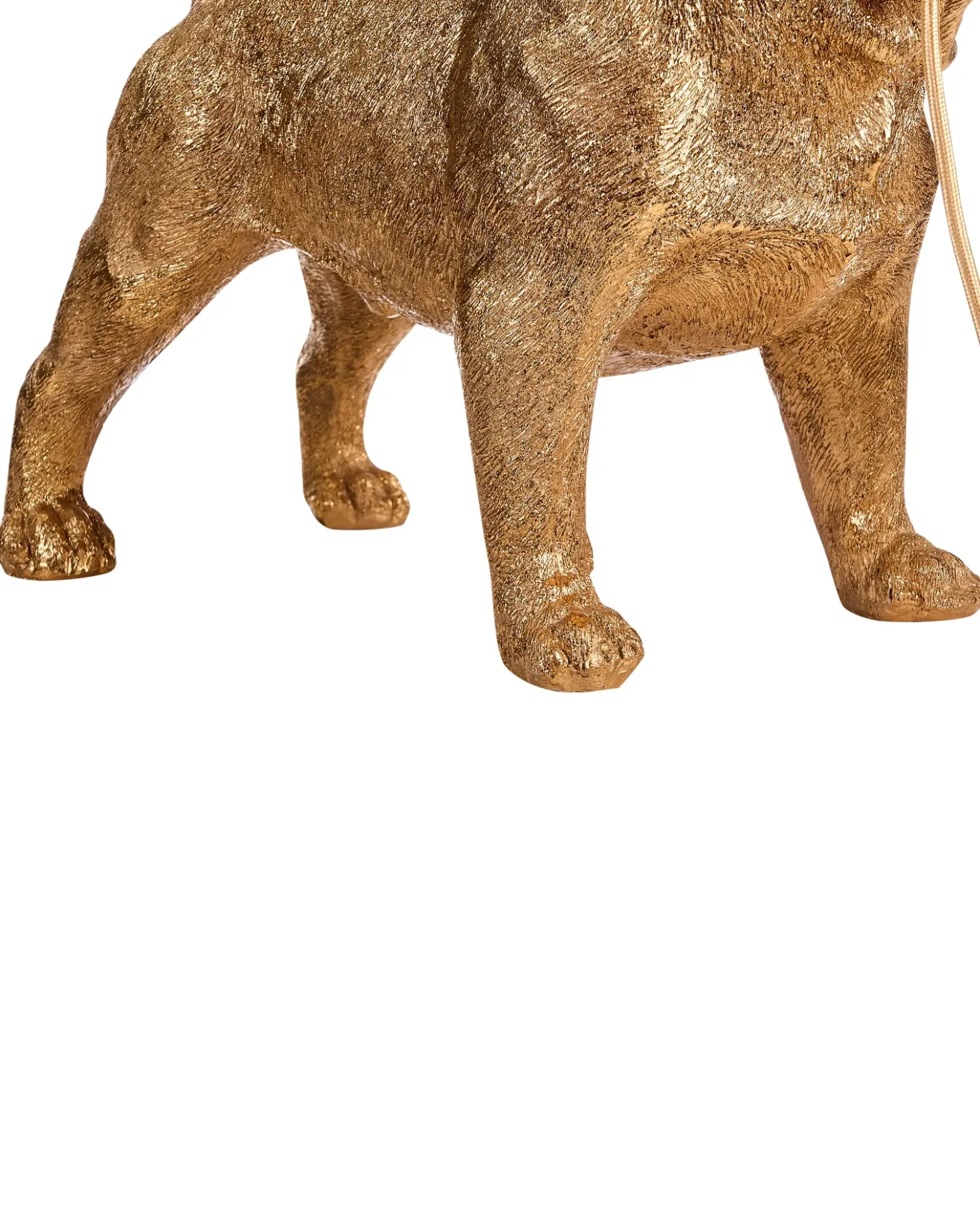 Lampada da tavolo Cane BAXTER Oro