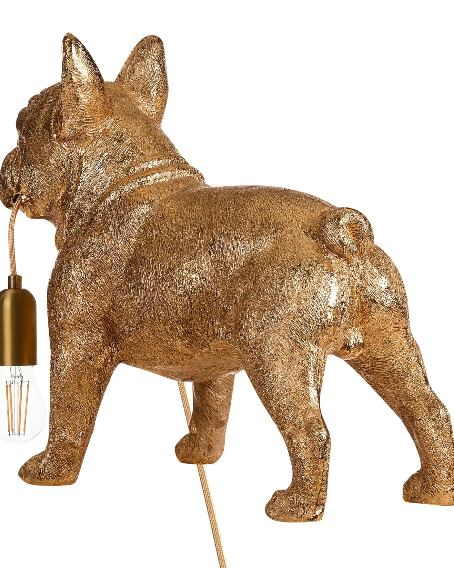 Lampada da tavolo Cane BAXTER Oro