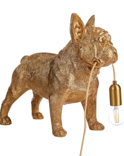 Lampada da tavolo Cane BAXTER Oro