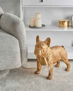 Lampada da tavolo Cane BAXTER Oro