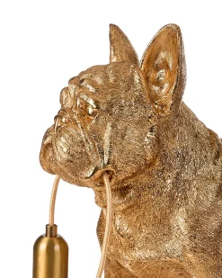 Lampada da tavolo Cane BAXTER Oro