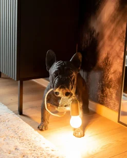 Lampada da tavolo Cane BAXTER Nero