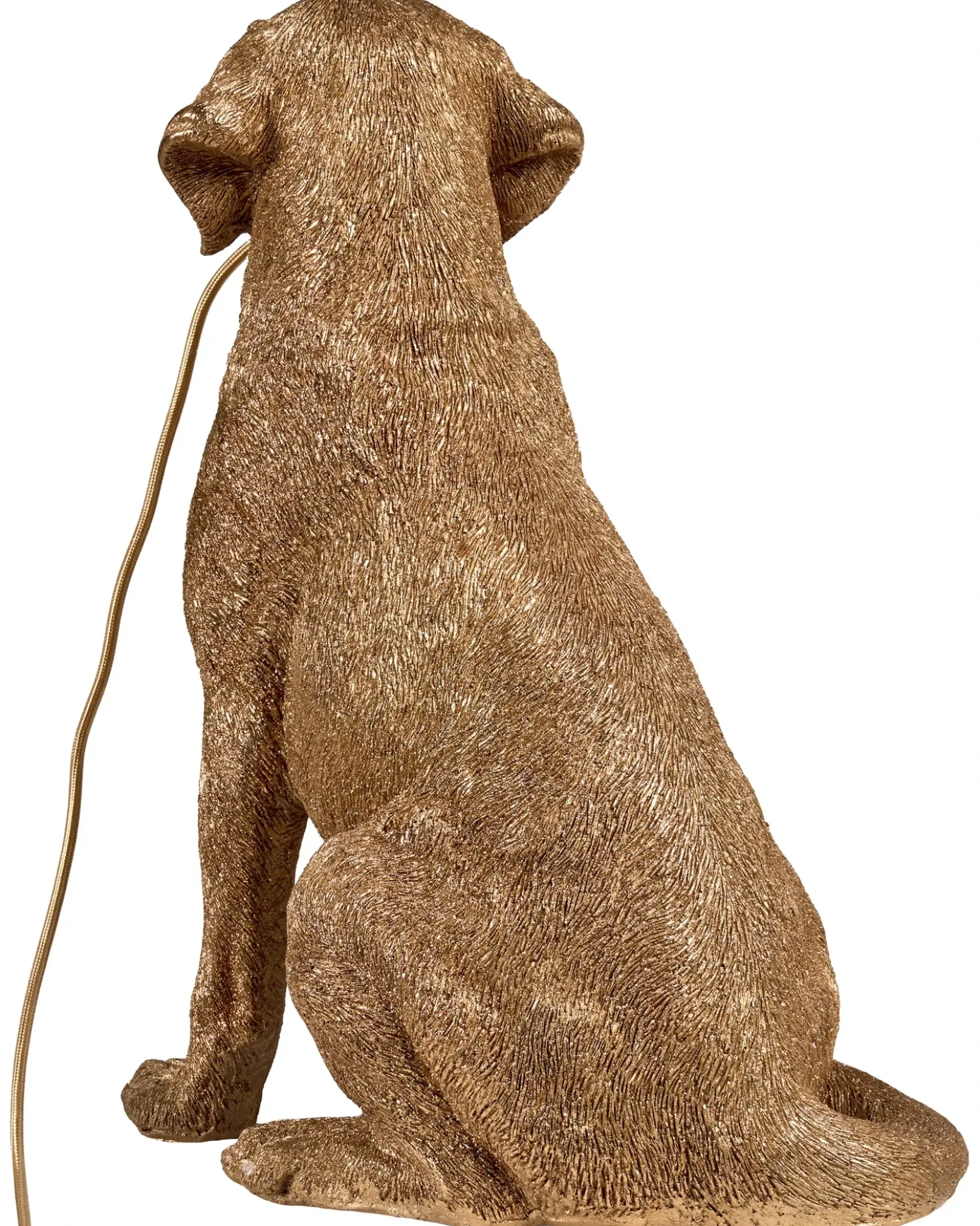 Lampada da tavolo Cane MARLEY Oro