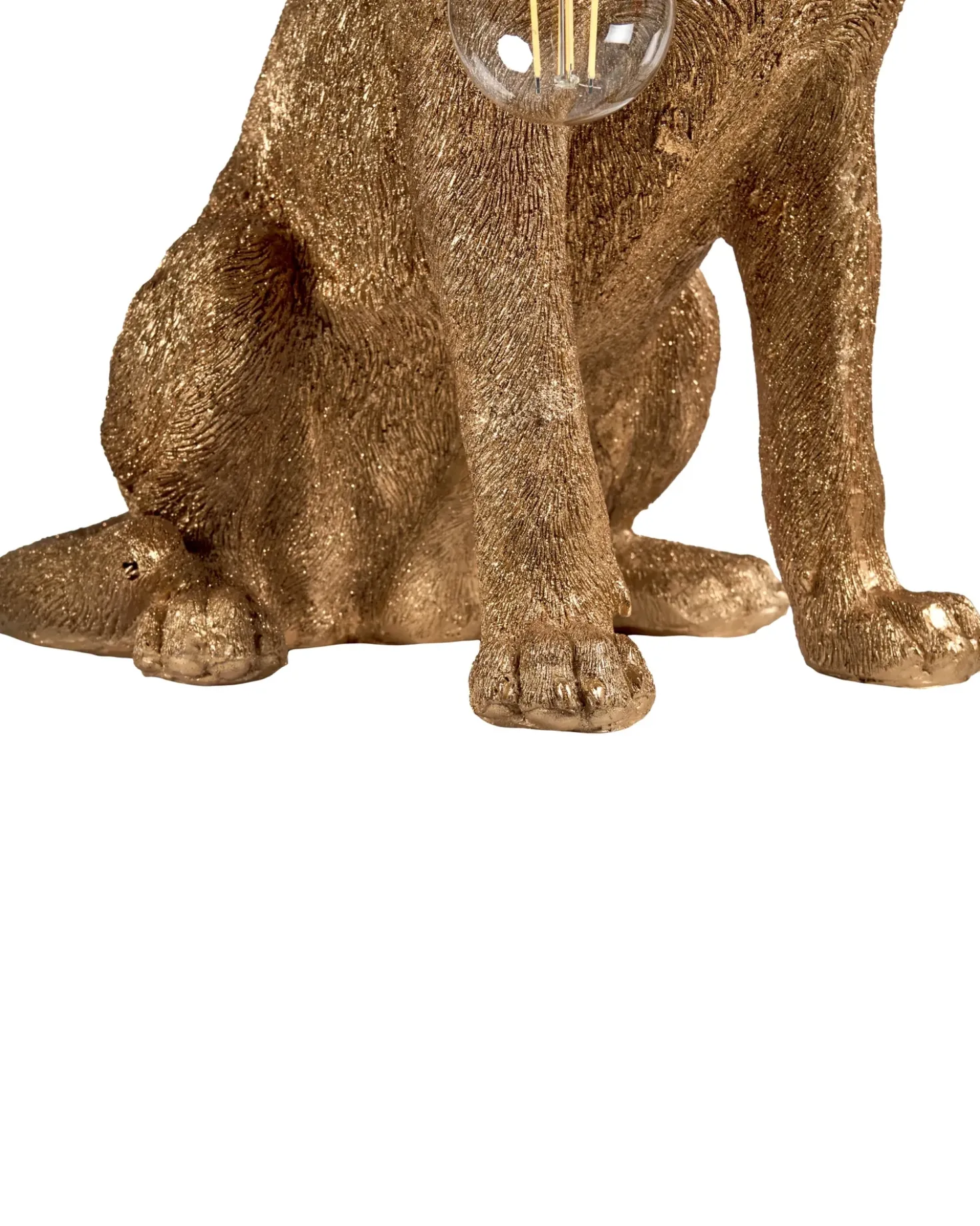 Lampada da tavolo Cane MARLEY Oro