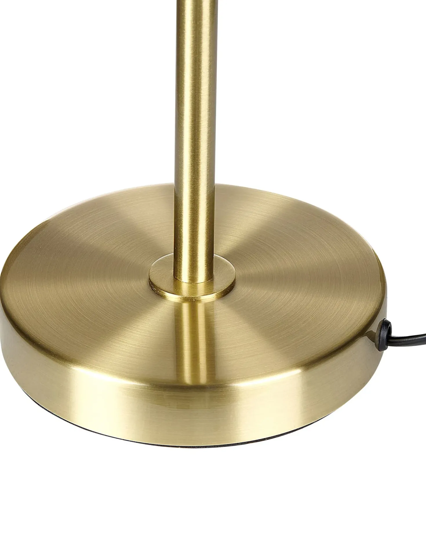 Lampada da tavolo CAPARO Metallo Nero/Oro