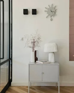 Lampada da tavolo CARRASCO Cartapesta Bianco