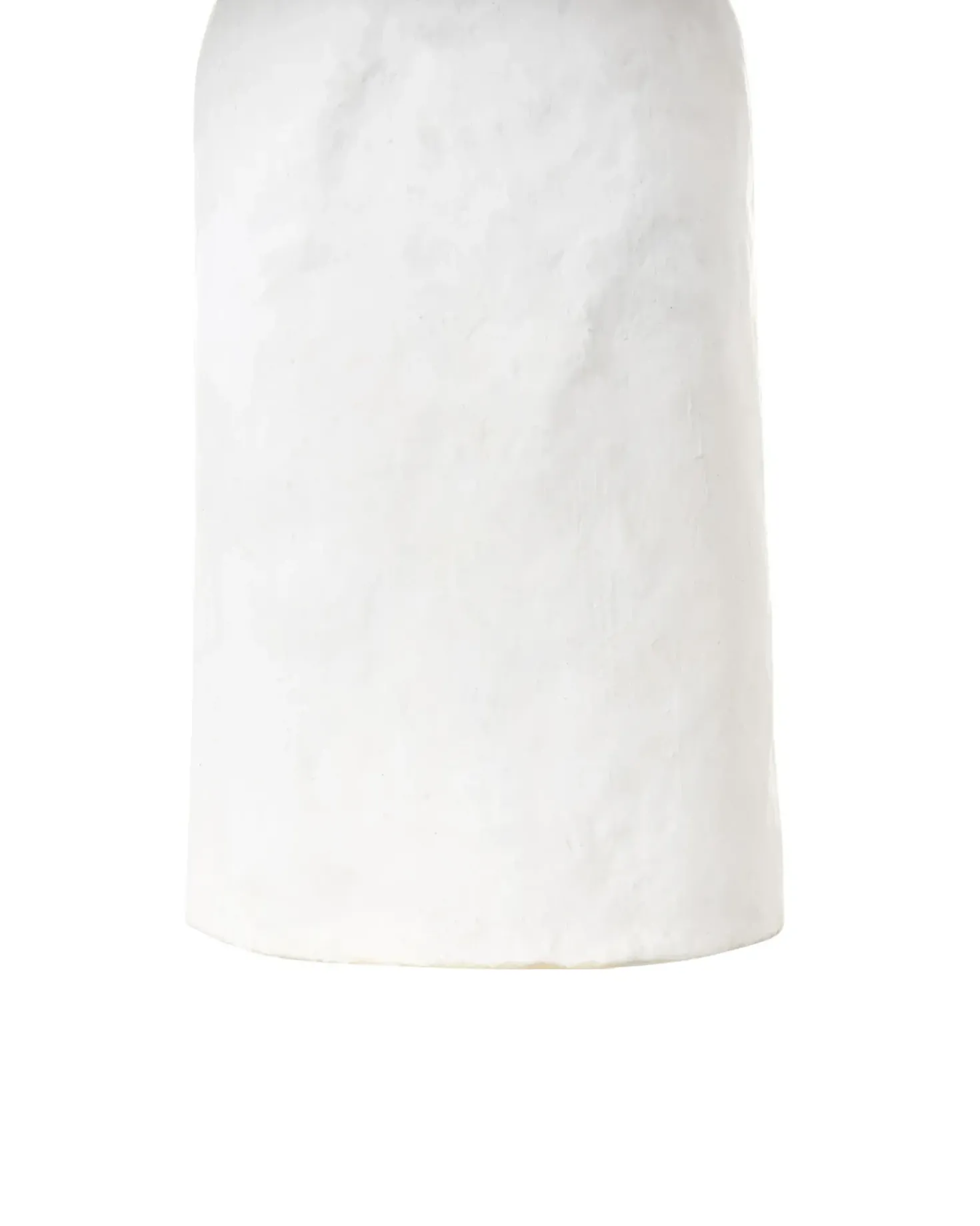 Lampada da tavolo CARRASCO Cartapesta Bianco