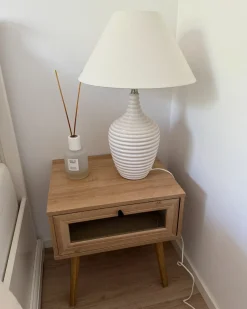 Lampada da tavolo CELESTE Ceramica Beige
