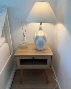 Lampada da tavolo CELESTE Ceramica Beige