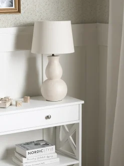 Lampada da tavolo CHARGES Ceramica Beige chiaro
