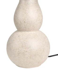 Lampada da tavolo CHARGES Ceramica Beige chiaro