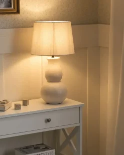 Lampada da tavolo CHARGES Ceramica Beige chiaro