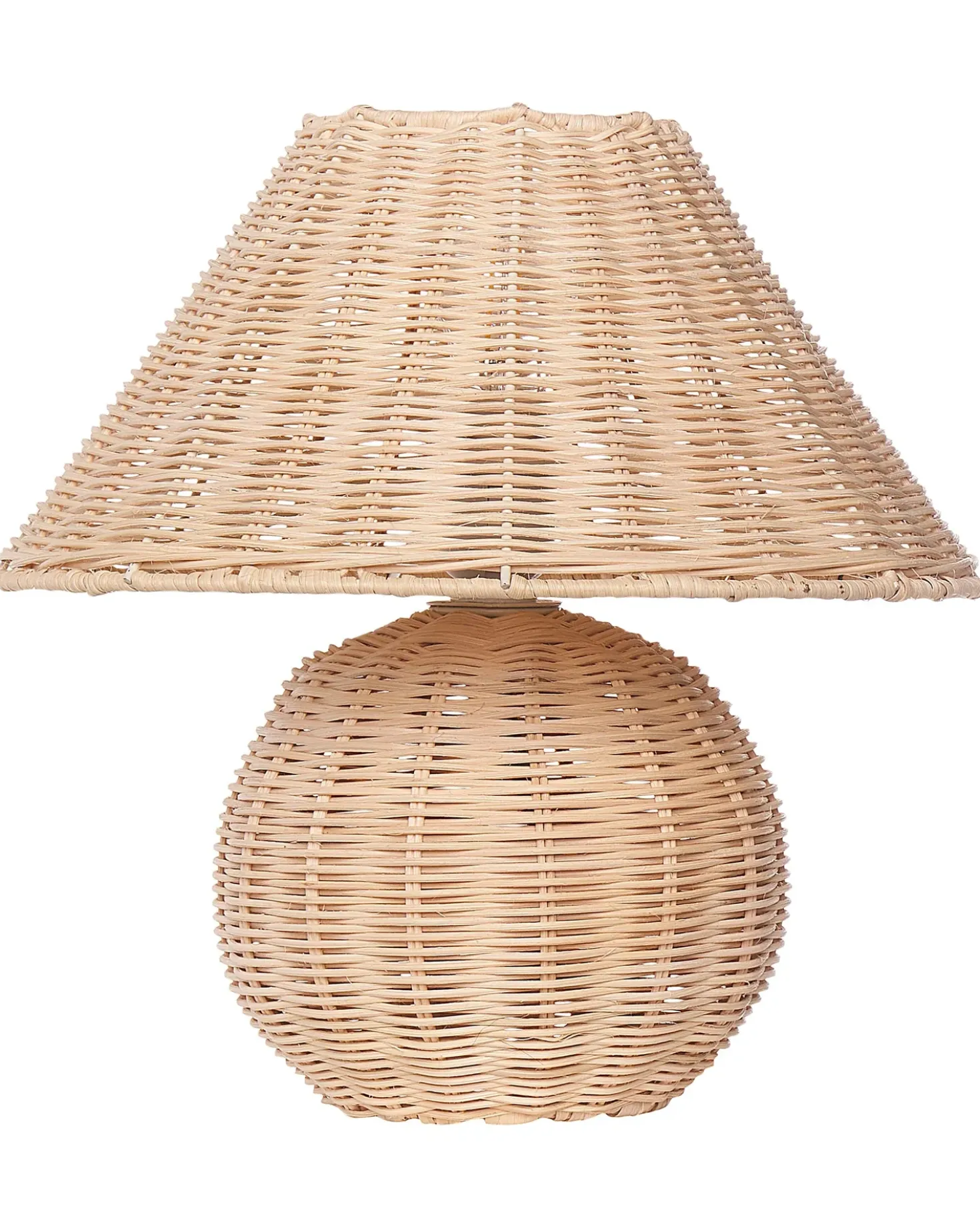 Lampada da tavolo CINDER Rattan Naturale