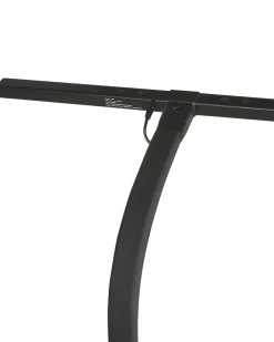 Lampada da tavolo con morsetto a LED AURIGA con sensore di movimento Metallo Nero