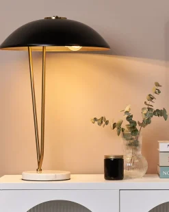 Lampada da tavolo DANTO Metallo Nero