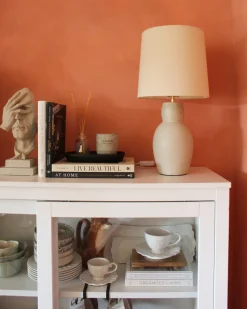 Lampada da tavolo DEDURU Ceramica Beige