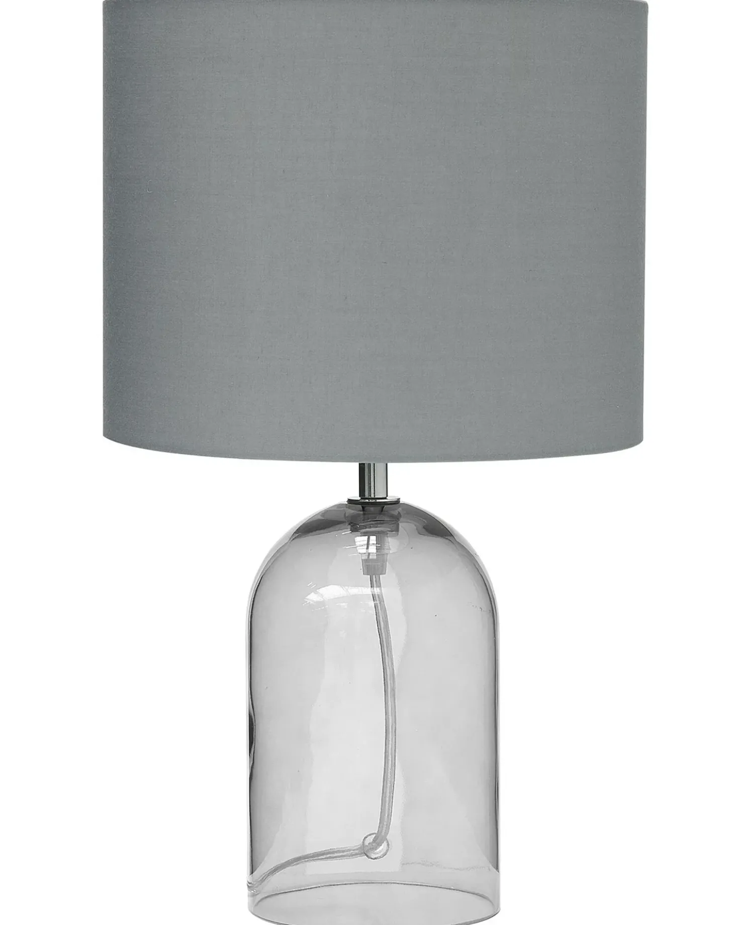 Lampada da tavolo DEVOLL Vetro Grigio