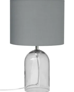 Lampada da tavolo DEVOLL Vetro Grigio