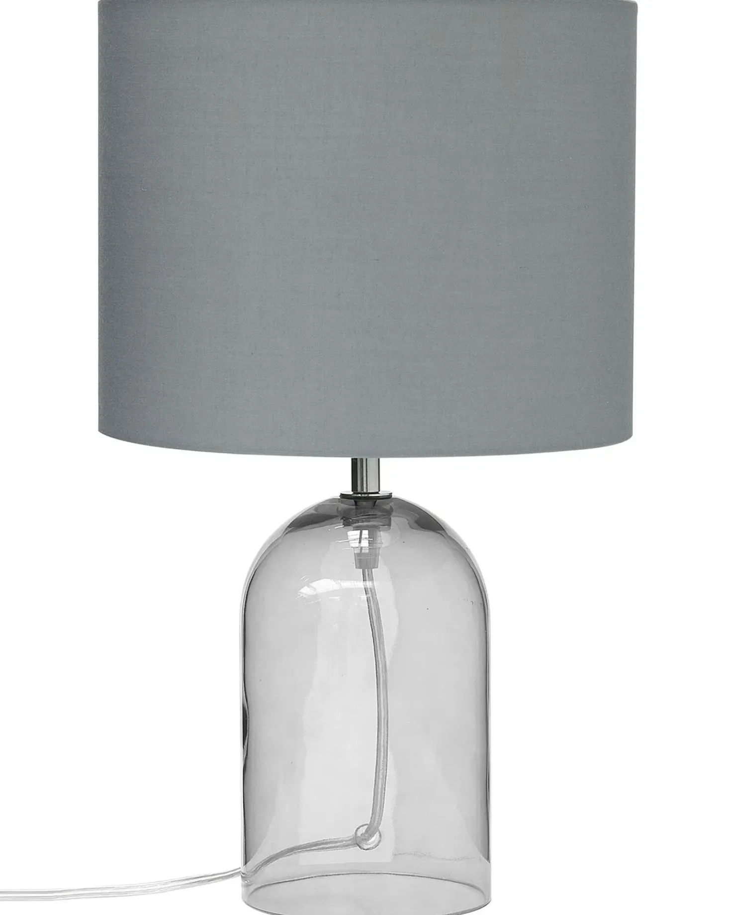 Lampada da tavolo DEVOLL Vetro Grigio
