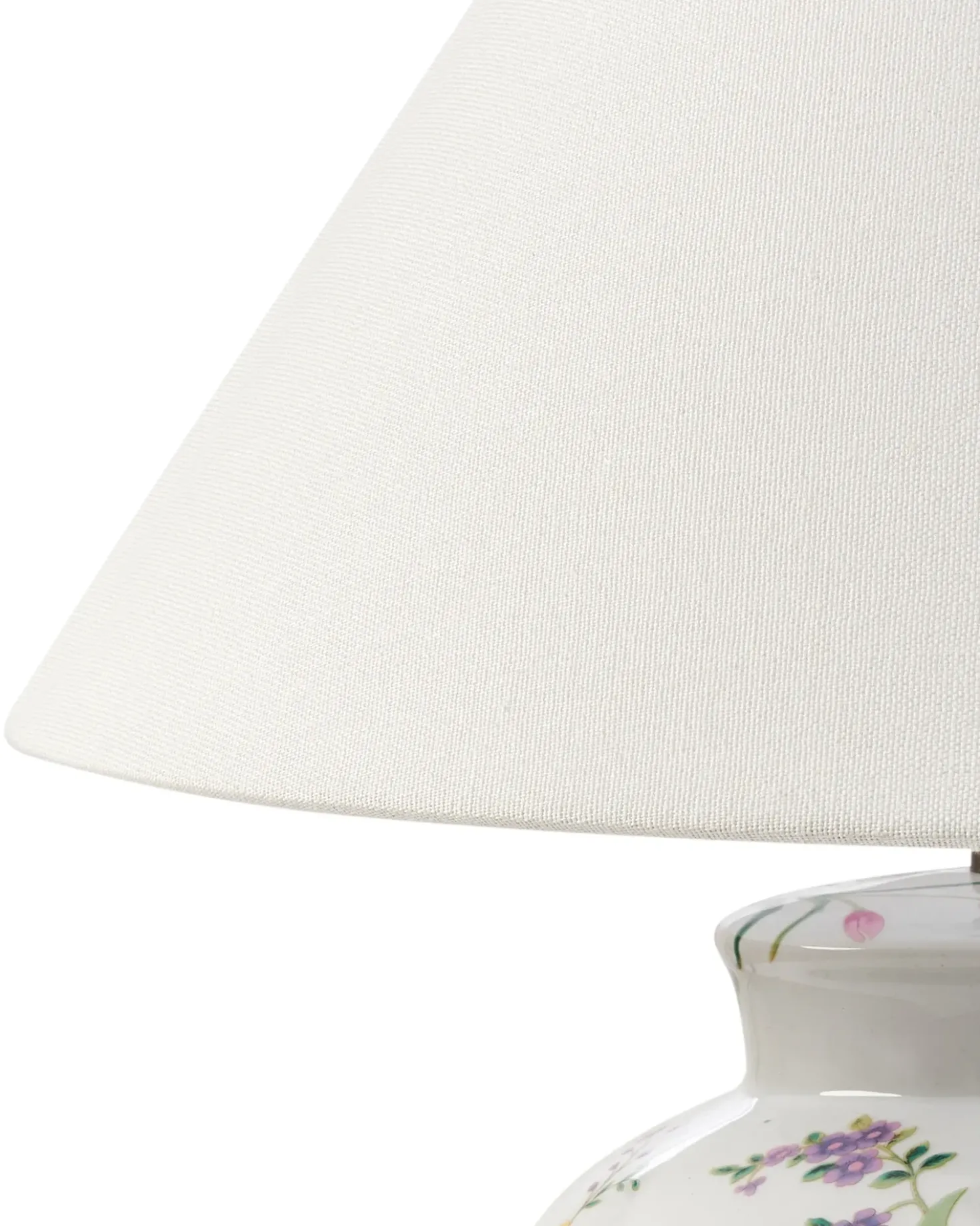 Lampada da tavolo DIOGO Porcellana Bianco