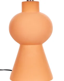 Lampada da tavolo FABILOS Ceramica Arancione