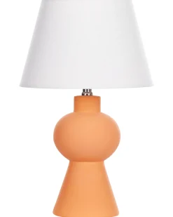 Lampada da tavolo FABILOS Ceramica Arancione