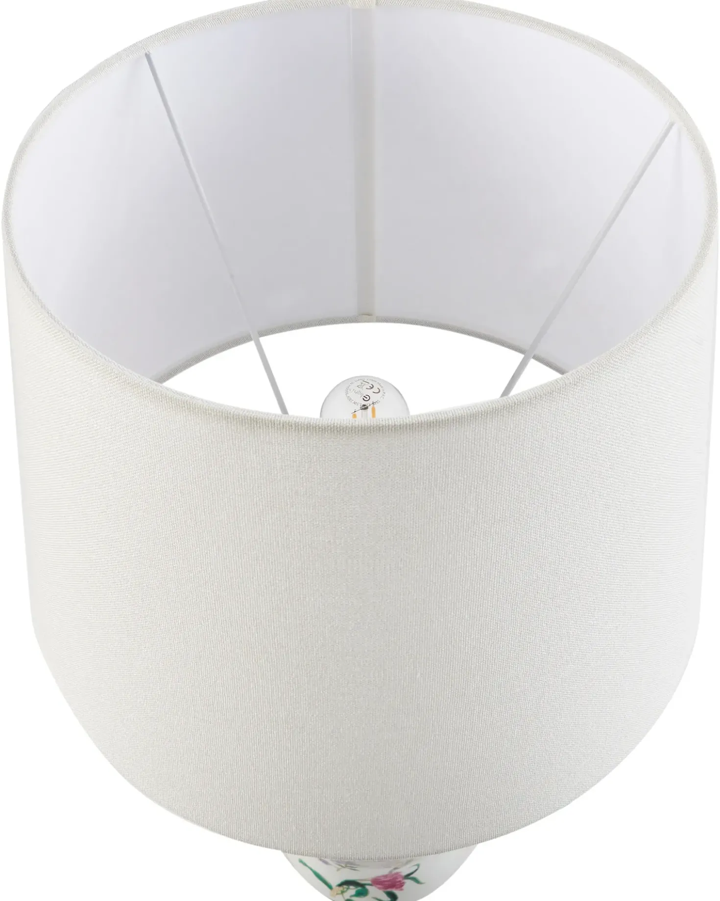 Lampada da tavolo FEBROS Porcellana Bianco