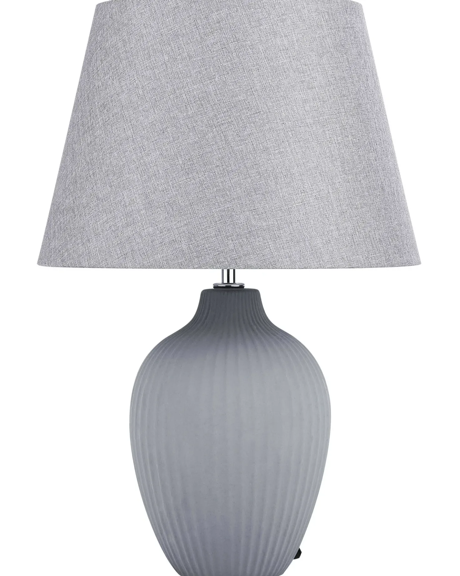 Lampada da tavolo FERGUS Ceramica Grigio