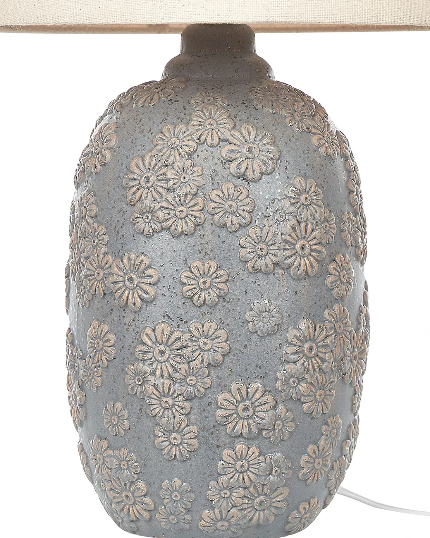 Lampada da tavolo FERREY Ceramica Grigio