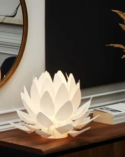 Lampada da tavolo Fiore MUSONE Bianco