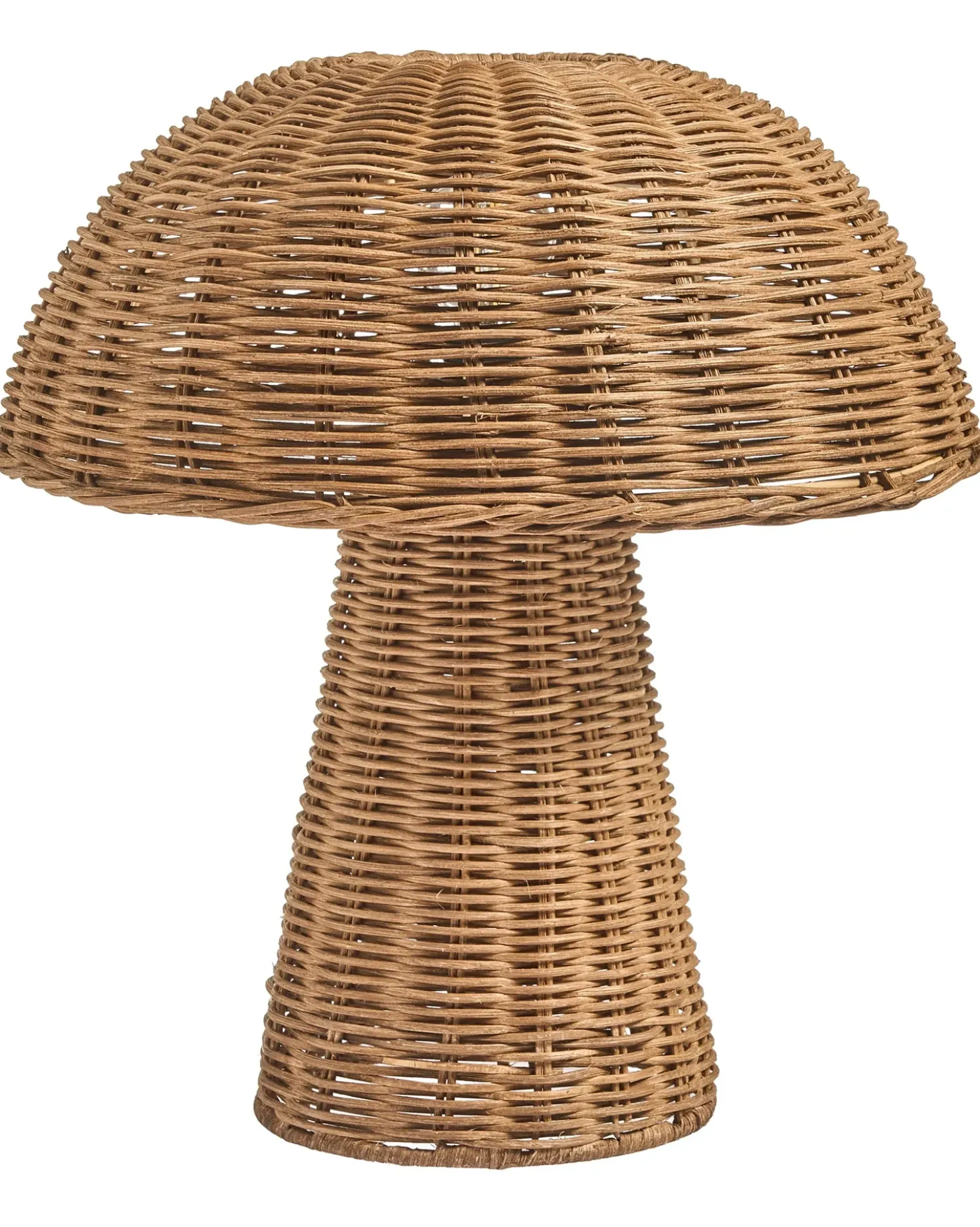 Lampada da tavolo Fungo ALERO Rattan Naturale