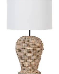 Lampada da tavolo FURELOS Rattan Naturale