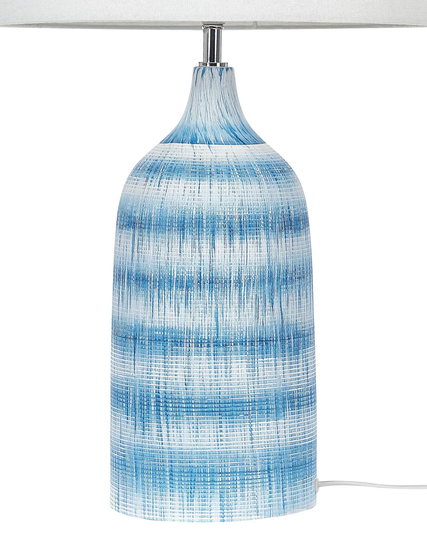 Lampada da tavolo GEORGINA Ceramica Blu