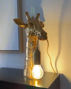Lampada da tavolo Giraffa MALAIKA Oro