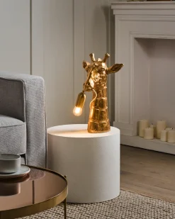Lampada da tavolo Giraffa MALAIKA Oro