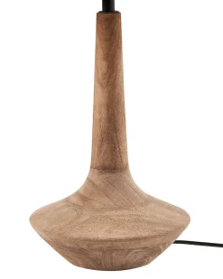 Lampada da tavolo GODAWARI Legno di mango Marrone scuro