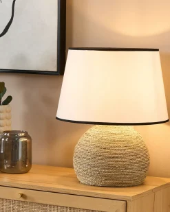 Lampada da tavolo GROWEE Vimini Naturale