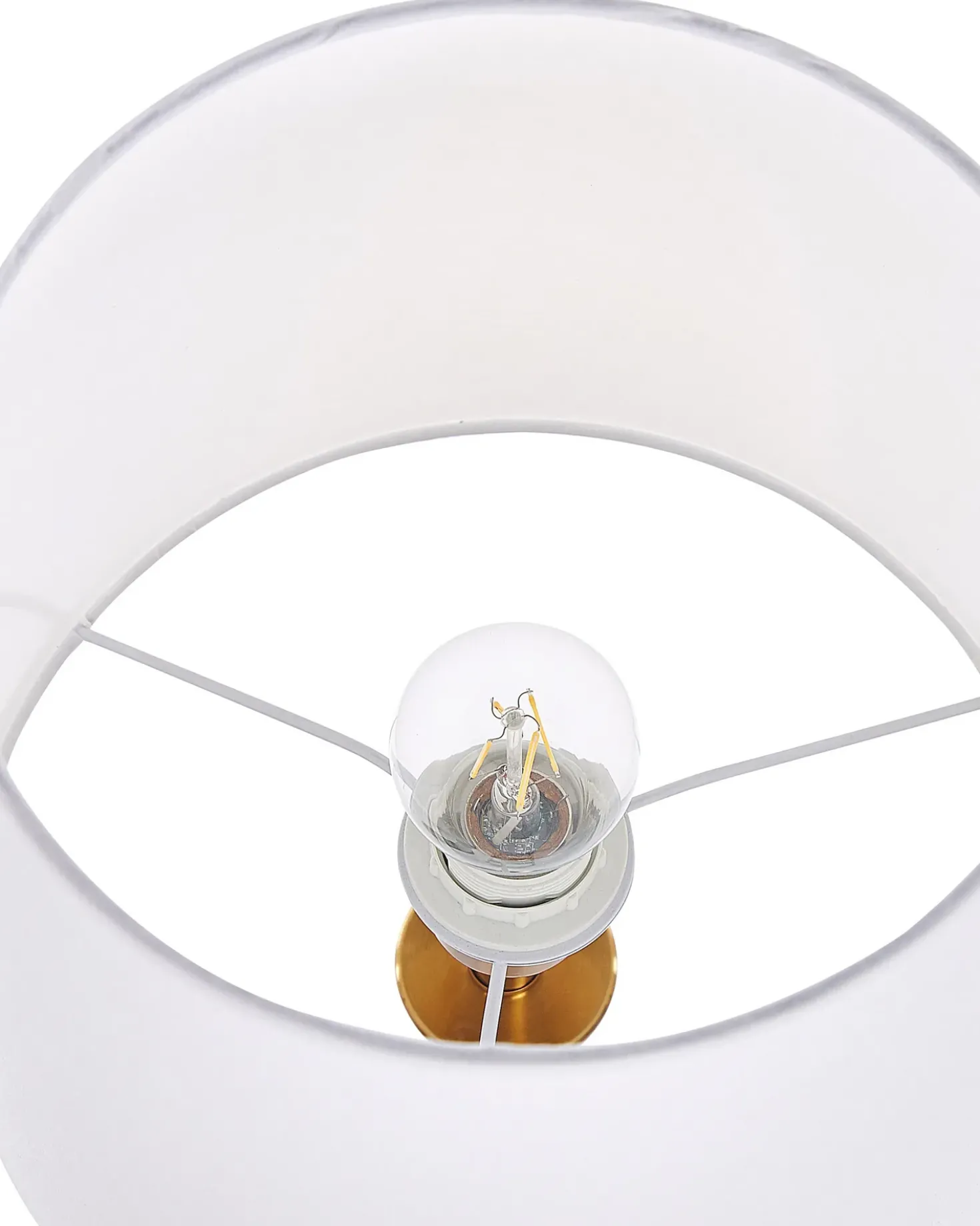 Lampada da tavolo HODMO Metallo Oro