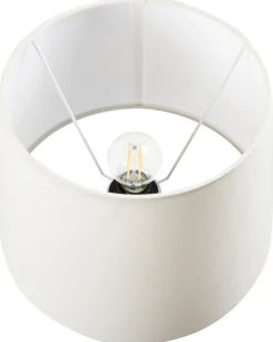 Lampada da tavolo JAUCA Porcellana Bianco/Blu