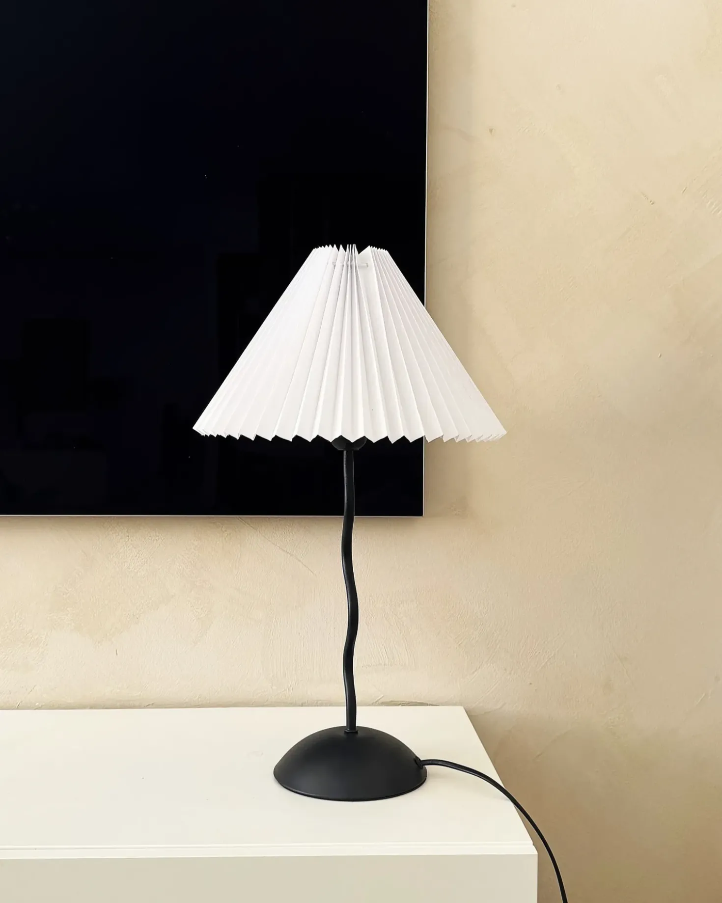 Lampada da tavolo JIKAWO Metallo Nero