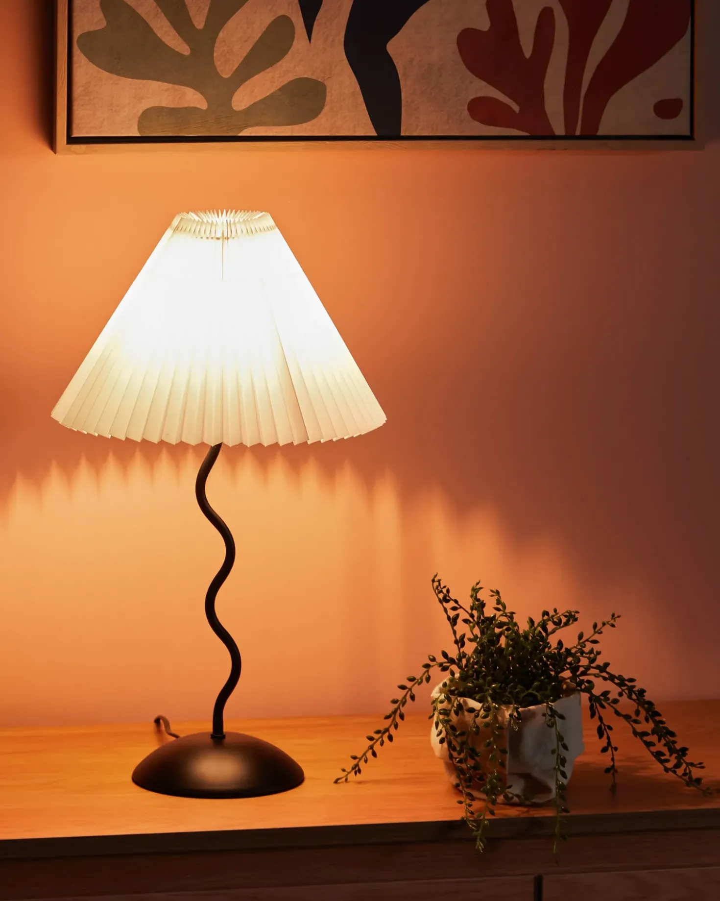 Lampada da tavolo JIKAWO Metallo Nero