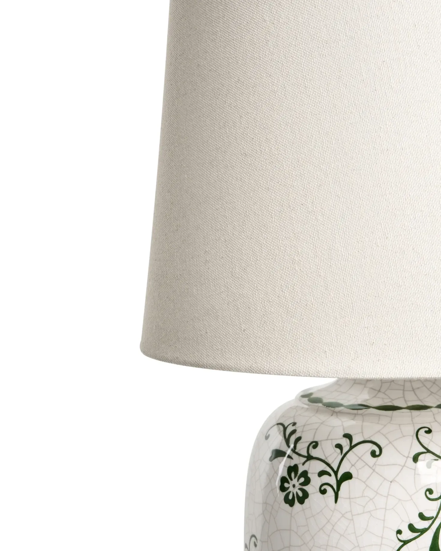 Lampada da tavolo JINNY Ceramica Bianco