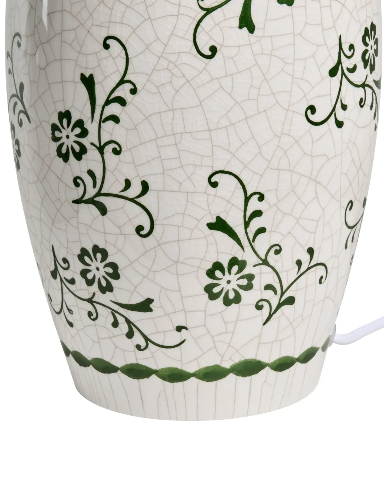 Lampada da tavolo JINNY Ceramica Bianco