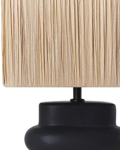 Lampada da tavolo JUDY Ceramica Nero