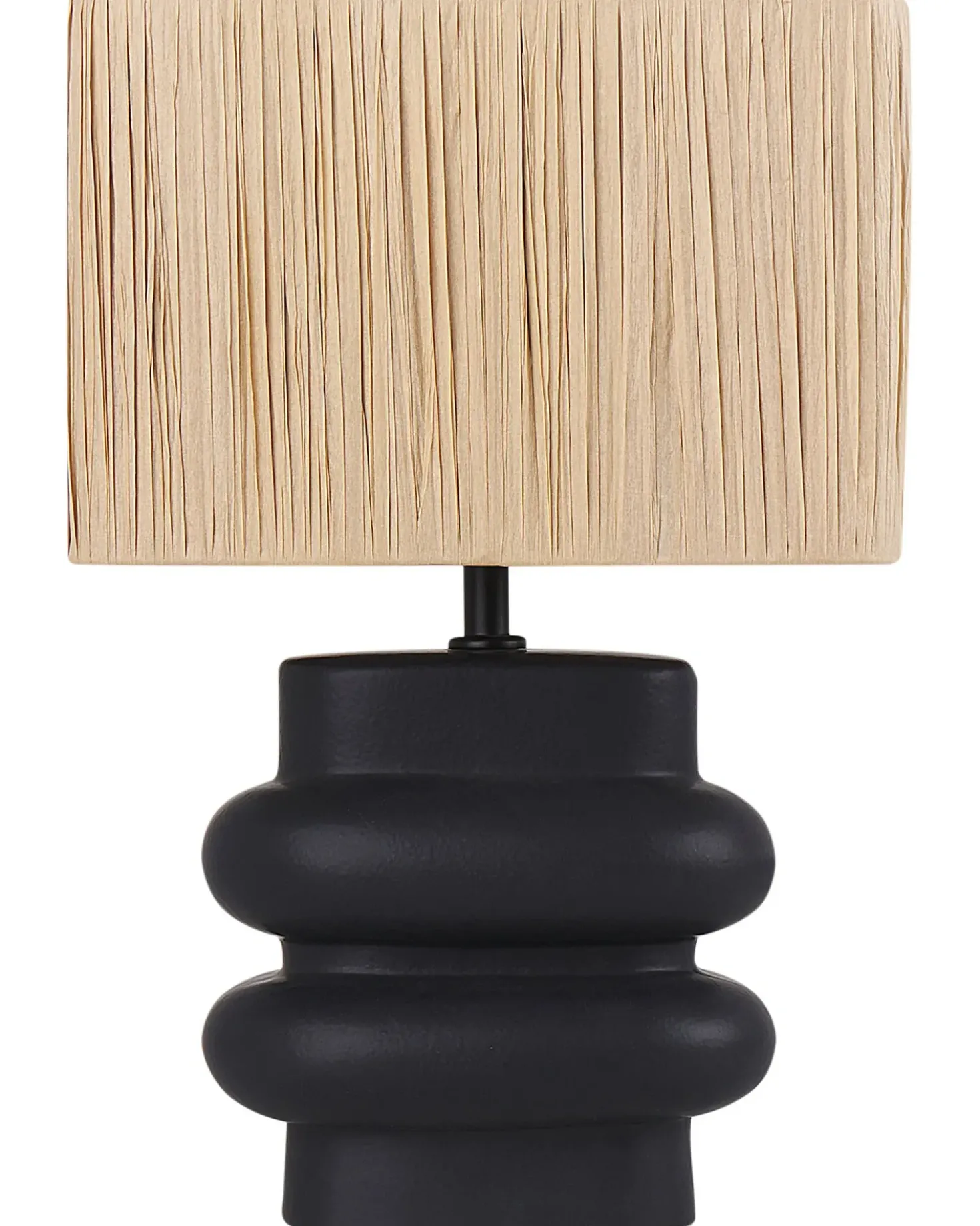 Lampada da tavolo JUDY Ceramica Nero
