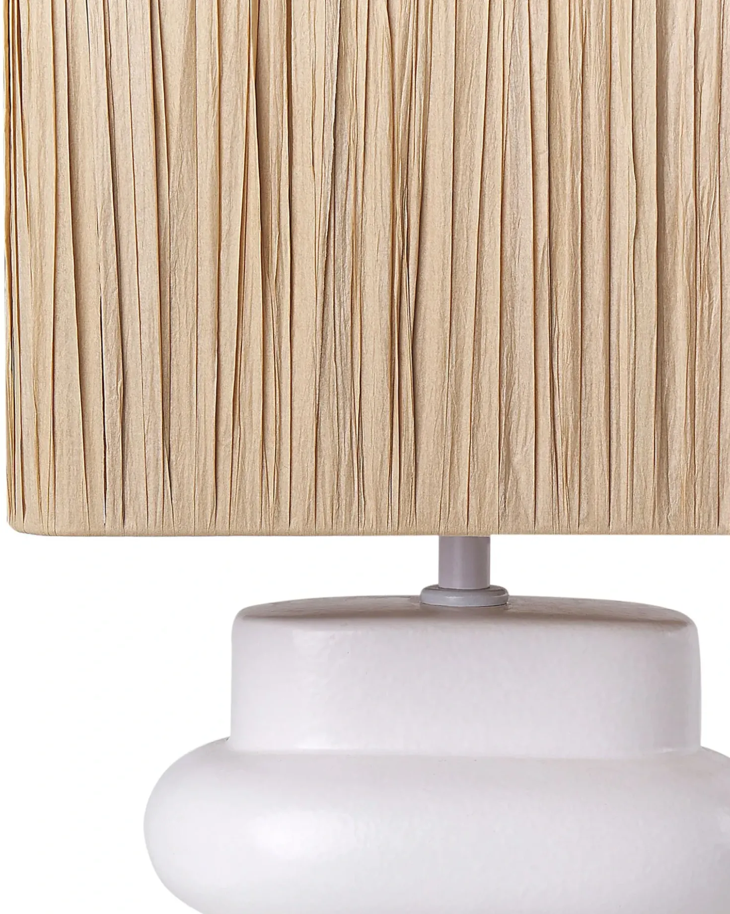 Lampada da tavolo JUDY Ceramica Bianco