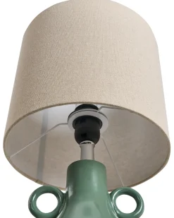 Lampada da tavolo KERULEN Ceramica Verde