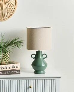 Lampada da tavolo KERULEN Ceramica Verde