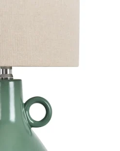 Lampada da tavolo KERULEN Ceramica Verde